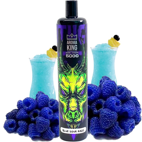 Одноразовая электронная сигарета Aroma King Blue Sour Razz (Блу Сауэр Разз) (5000 Затяжек)