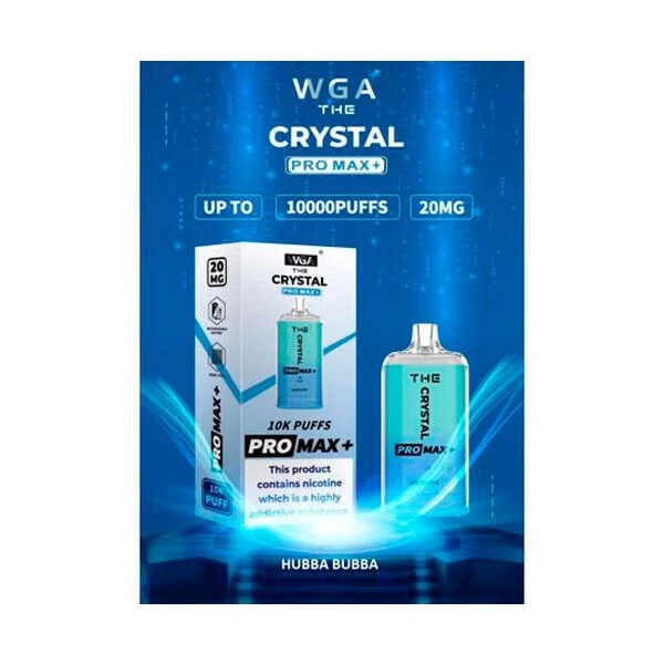 Одноразовая электронная сигарета Crystal Pro Max Huba Bubba (Хуба Бубба) (10000 Затяжек)
