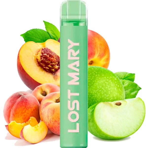 Одноразовая электронная сигарета Elf Bar CM Lost Mary Apple Peach (Яблоко Персик) (1500 Затяжек)