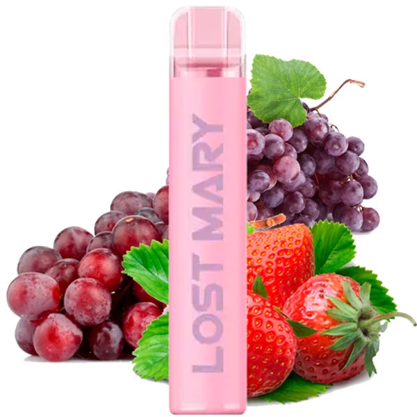Одноразовая электронная сигарета Elf Bar CM Lost Mary Strawberry Grape (Клубника Виноград) (1500 Затяжек)