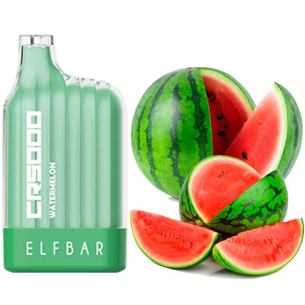Одноразовая электронная сигарета Elf Bar CR Watermelon (Арбуз) (5000 Затяжек) — фото 2