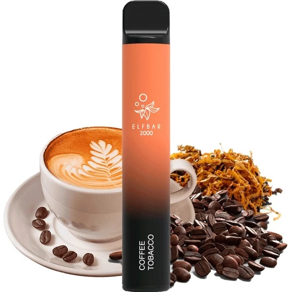 Одноразовая электронная сигарета Elf Bar Coffee Tabacco (Кофе Табак) (2000 Затяжек)