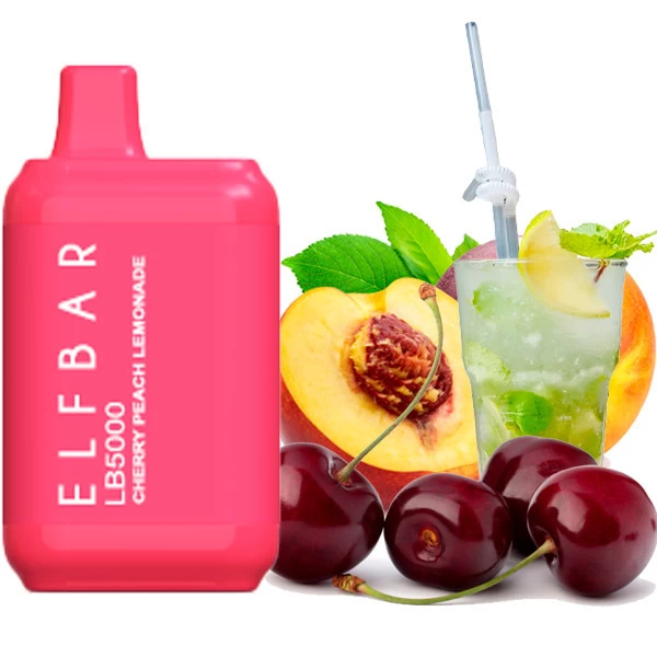 Одноразовая электронная сигарета Elf Bar LB Cherry Peach Lemonade (Вишня Персик Лимонад) (5000 Затяжек)