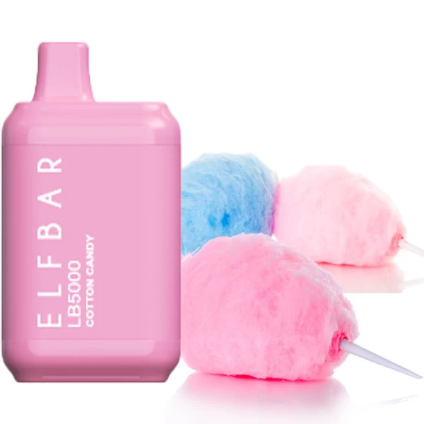Одноразовая электронная сигарета Elf Bar LB Cotton Candy (Сахарная Вата) (5000 Затяжек)