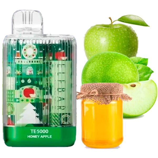 Одноразовая электронная сигарета Elf Bar TE New Year Edition Honey Apple (Мед Яблоко) (5000 Затяжек)