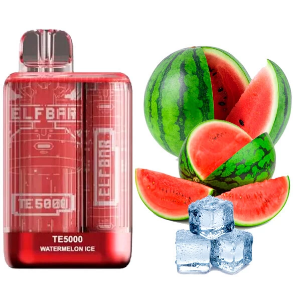 Одноразовая электронная сигарета Elf Bar TE Watermelon Ice (Арбуз Лед) (5000 Затяжек)