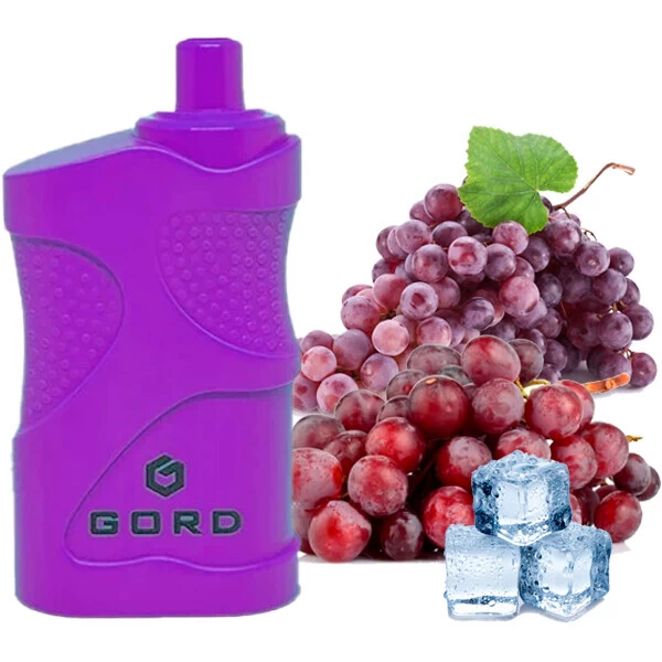 Одноразовая электронная сигарета GORD Grape Ice (Виноград Лед) (4000 Затяжек)