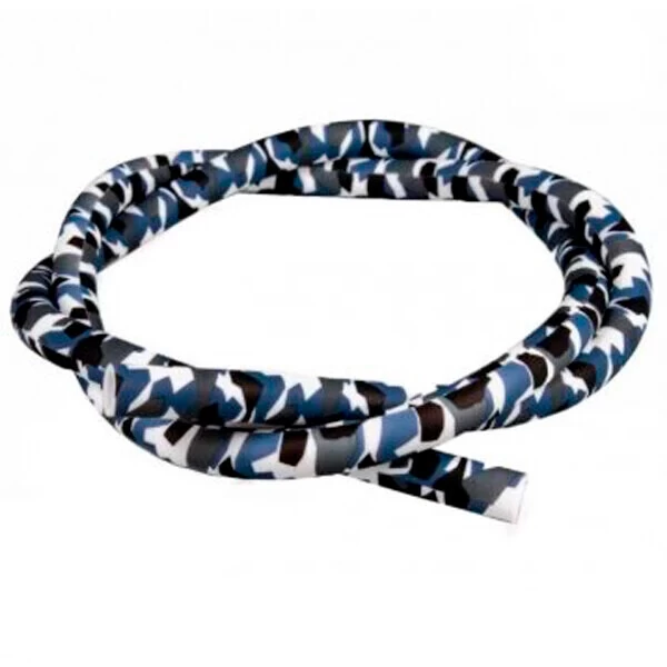 Шланг силиконовый без мундштука Amy Deluxe Camouflage Soft Touch (Черный с серым)