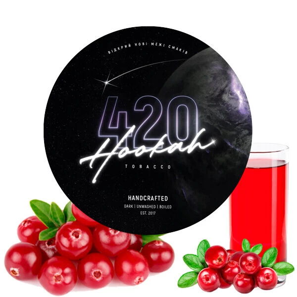 Табак 420 Classic Line Cranberry Juice (Клюква Сок) 100 гр