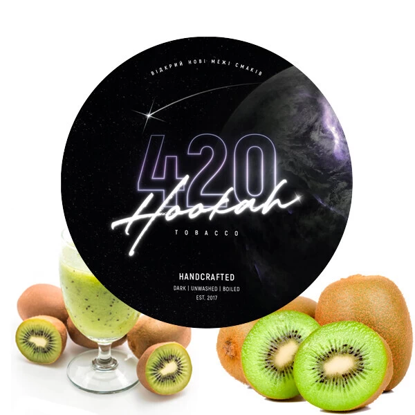 Тютюн 420 Classic Line Kiwi Smoothie (Ківі Смузі) 250 гр