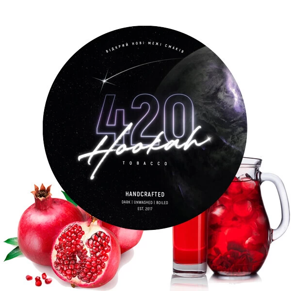 Табак 420 Classic Line Pomegranate Mors (Гранат Морс) 100 гр
