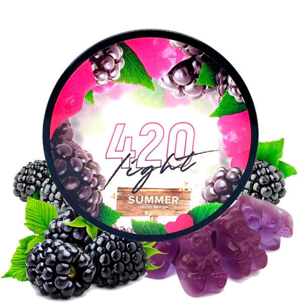 Табак 420 Light Line Ежевичный Мармелад 100 гр