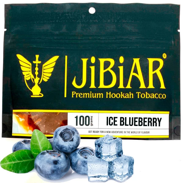 Табак JIBIAR Ice Blueberry (Черника Лед) 100 гр