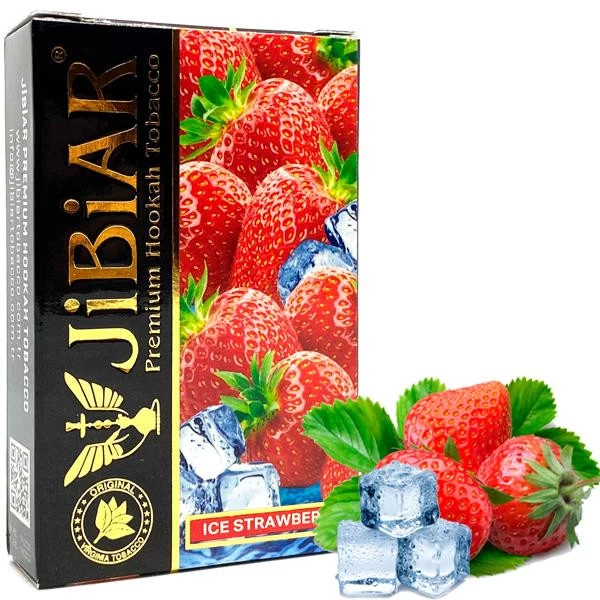 Табак JIBIAR Ice Strawberry (Клубника Лед) 50 гр