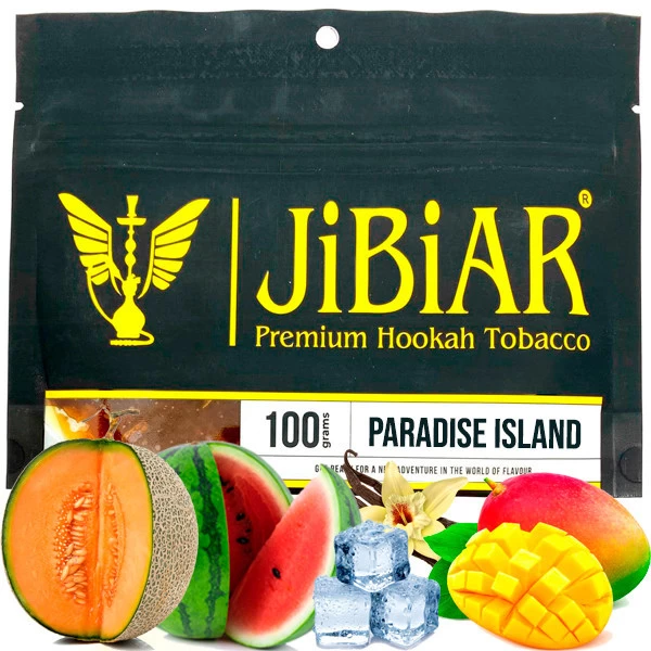 Тютюн JIBIAR Paradise Island (Парадайз Айланд) 100 гр
