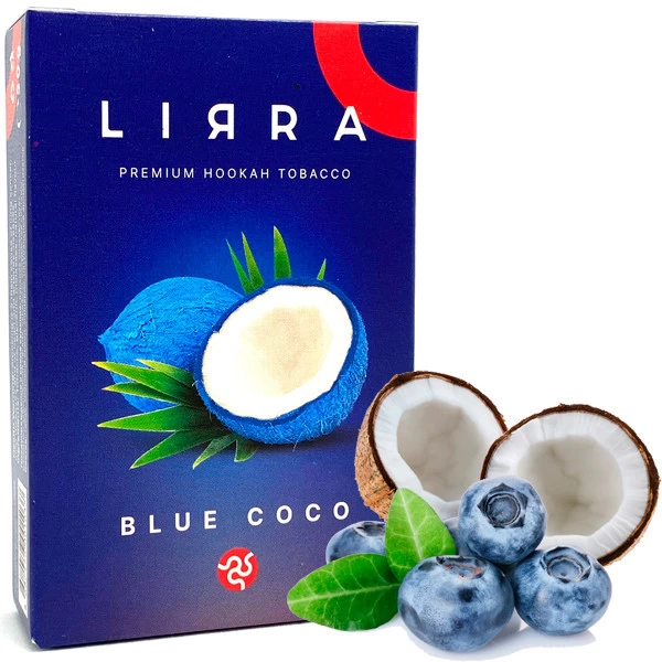 Тютюн Lirra Blue Coco (Блу Коко) 50 гр