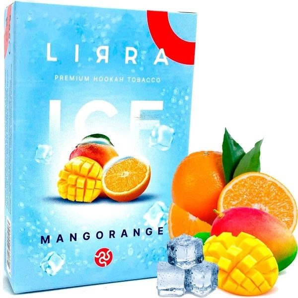 Табак Lirra Ice Mango Orange (Лед Манго Апельсин) 50 гр