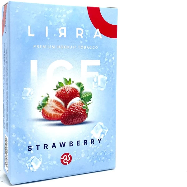 Тютюн Lirra Ice Strawberry (Лід Полуниця) 50 гр