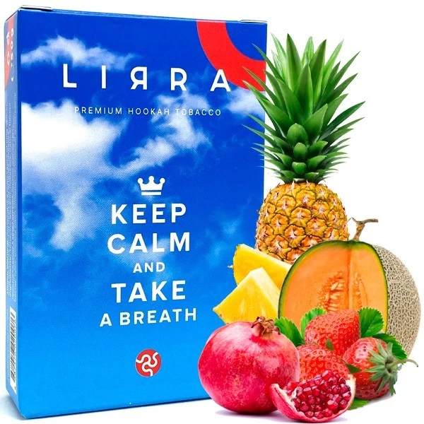 Табак Lirra Keep Calm And Take A Breath (Кип Колм Энд Тэйк Э Брес) 50 гр