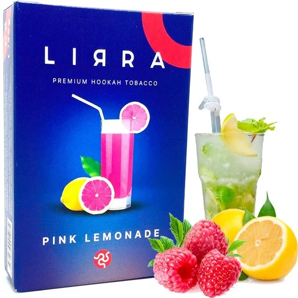 Табак Lirra Pink Lemonade (Пинк Лемонейд) 50 гр