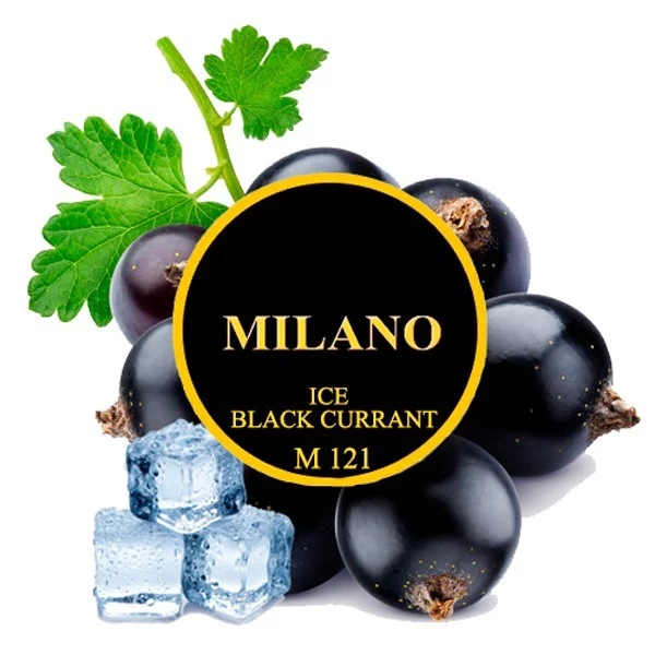 Табак Milano Ice Black Currant M121 (Лед Черная Смородина) 50 гр