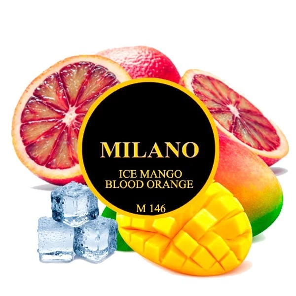 Табак Milano Ice Mango Blood Orange M146 (Айс Манго Блад Оранж) 50 гр