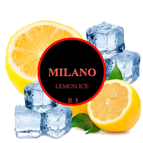 Табак Milano Red Line Lemon Ice R3 (Лимон Лед) 100 гр