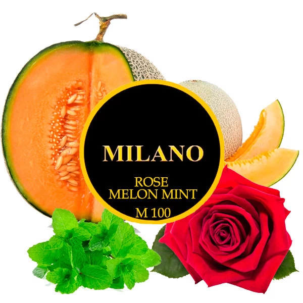 Табак Milano Rose Melon Mint M181 (Роза Дыня Мята) 100 гр