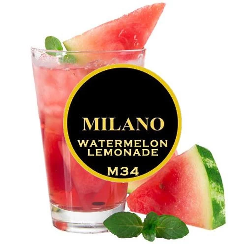 Табак Milano Watermelon Lemonade M34 (Арбуз Лимонад) 100 гр