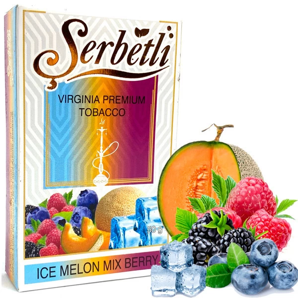 Табак Serbetli Ice Melon Mix Berry (Айс Мелон Микс Берри) 50гр