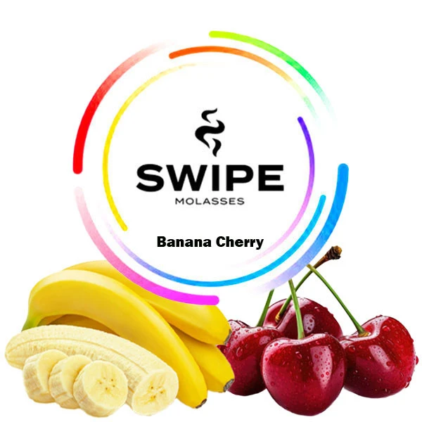 Безнікотинова суміш Swipe Banana Cherry (Банан Вишня) 250 гр