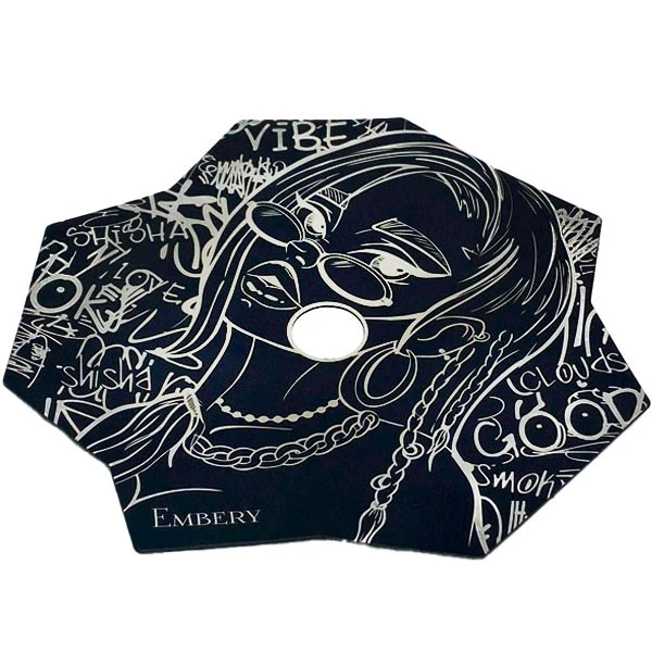 Блюдо для кальяна Embery Mini Mono 2.0 Street Art (Черный)