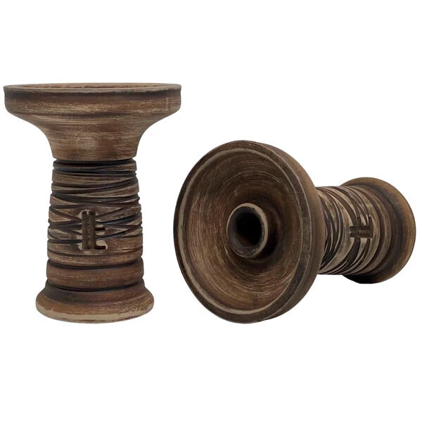 Чашка глиняная Lavart Aurora Amber Wood (Коричневый с бежевым)