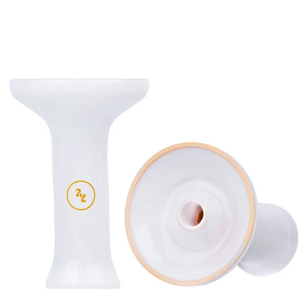 Чашка глиняная 2x2 Phunnel (Белый с золотым)