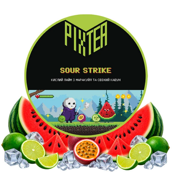 Чайная смесь Pixtea Sour Strike (Сауэр Страйк) 100 гр