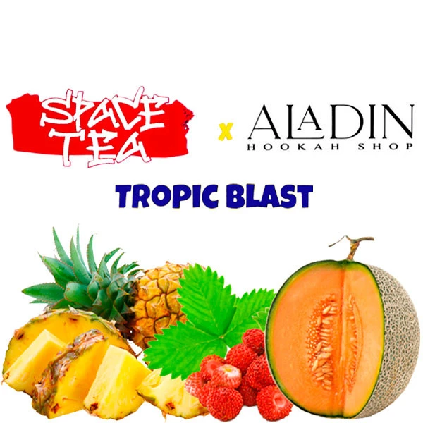 Чайная смесь Space Tea x Aladin Gift Box Tropic Blast & Green Twist (Тропик Бласт & Грин Твист) 200 гр — фото 2