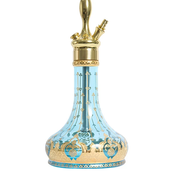 Кальян Adalya Collection With Zumrud Base & Nigari Stem (Блакитний) — фото 4