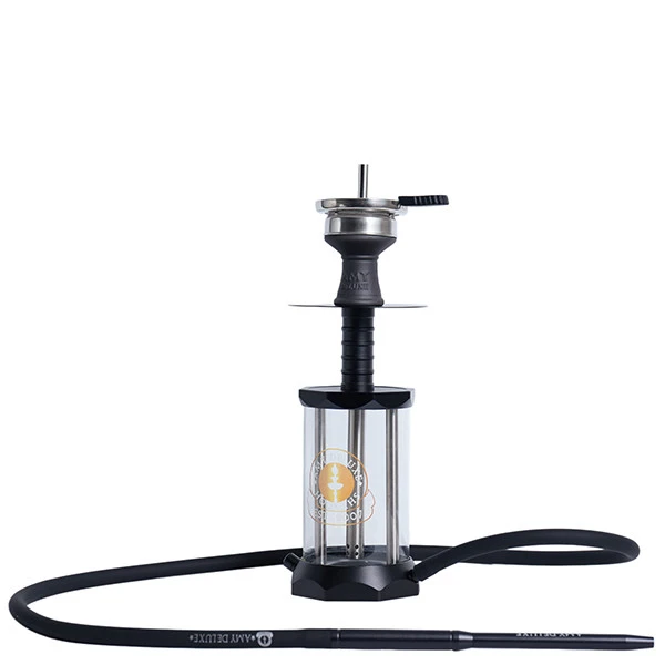 Кальян AMY Deluxe Tube 1300 PSMBK-TR (Черный)