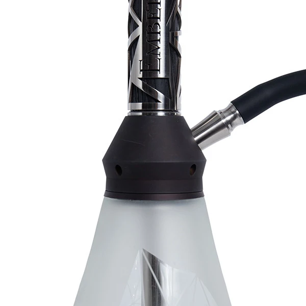 Кальян Embery Wood-Envolve Hookah Black (Черный с серебристым) — фото 3