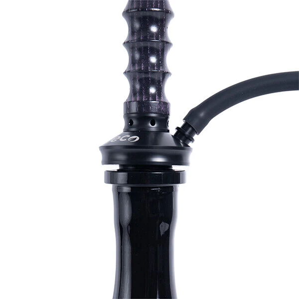 Кальян Gramm Eco Mini Black Violet (Черный с фиолетовым) — фото 3