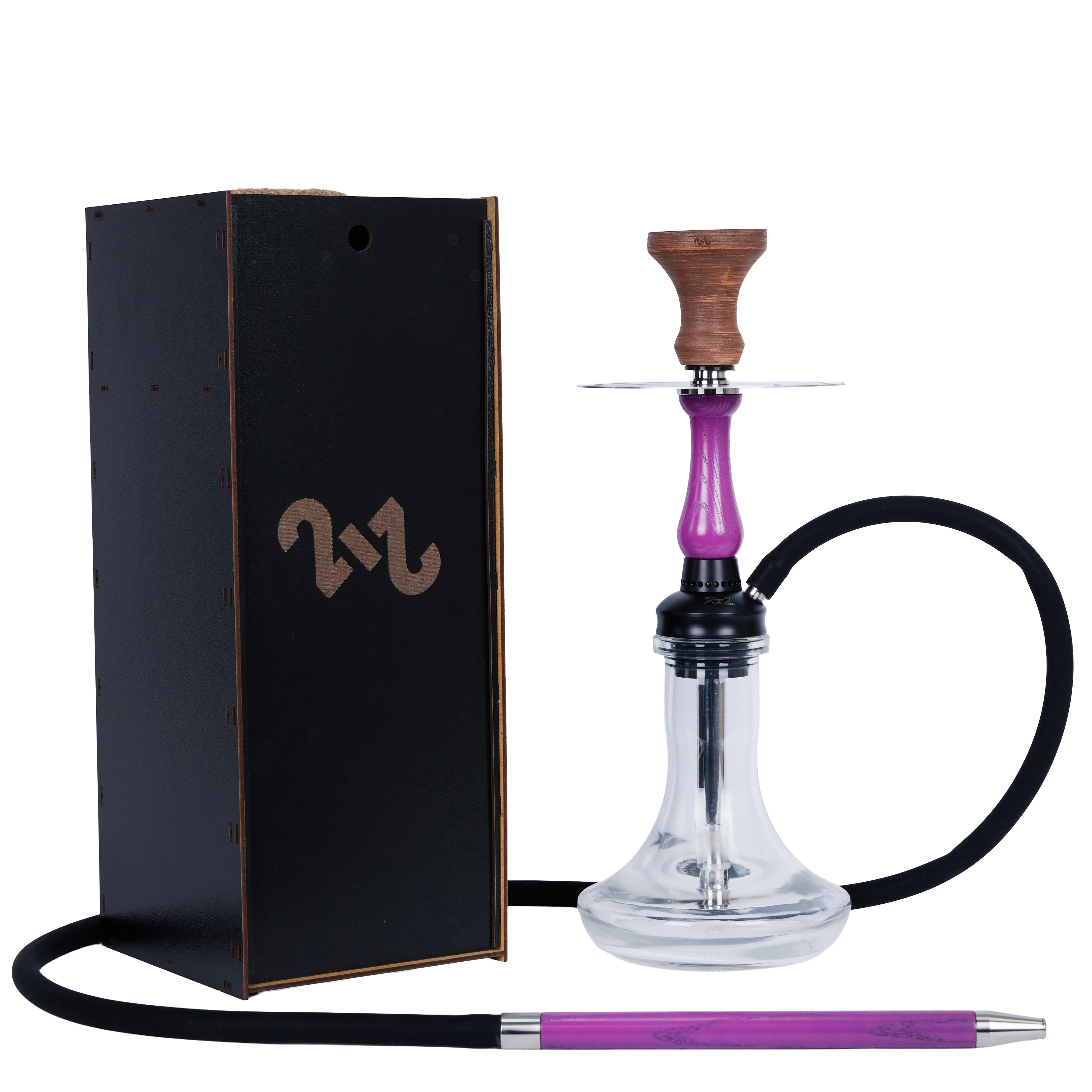 Кальян Hookah 2x2 Pixel (Фіолетовий)