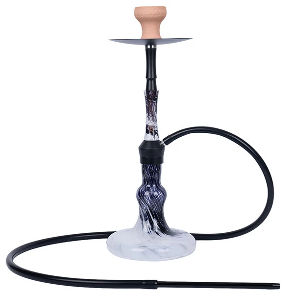 Кальян Interhookah Vector (Белый с черным)