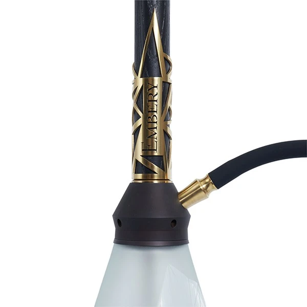 Кальян Embery Wood-Envolve Hookah GOLD/black (Черный с золотым) — фото 3