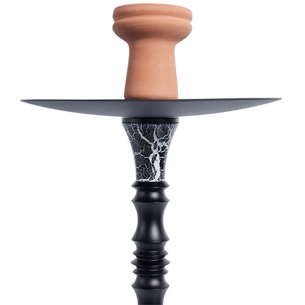 Кальян Hookah Deluxe H04-BK (Прозрачный с фиолетовым) — фото 2