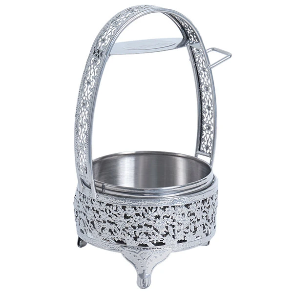 Кошик для вугілля Yahya Deep Small (Сріблястий)
