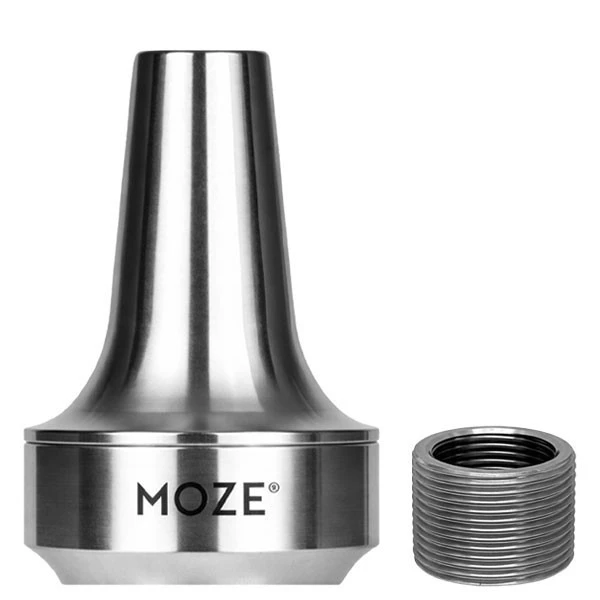 Маслозбірник для кальяну Moze Pedal RX (Сріблястий)