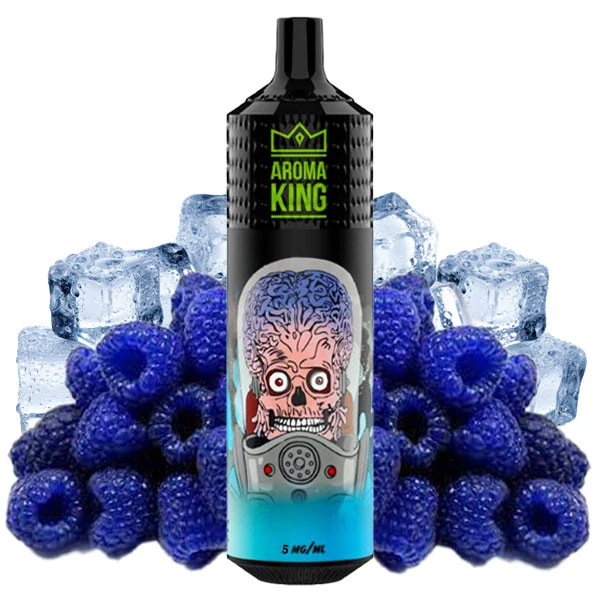 Одноразова електронна сигарета Aroma King Mars Blue Razz Ice (Блу Разз Лід) (9000 Затяжок)