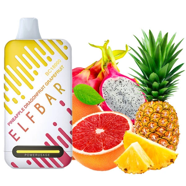 Одноразовая электронная сигарета Elf Bar BC Pineapple Dragonfruit Grapefruit (Ананас Питайя Грейпфрут) (18000 затяжек)