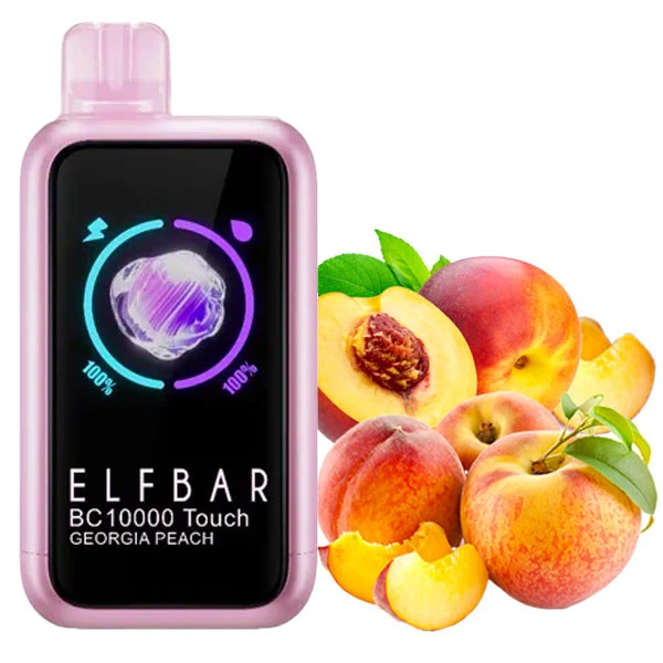 Одноразовая электронная сигарета Elf Bar BC Touch Georgia Peach (Джорджия Пич) (10000 Затяжек)