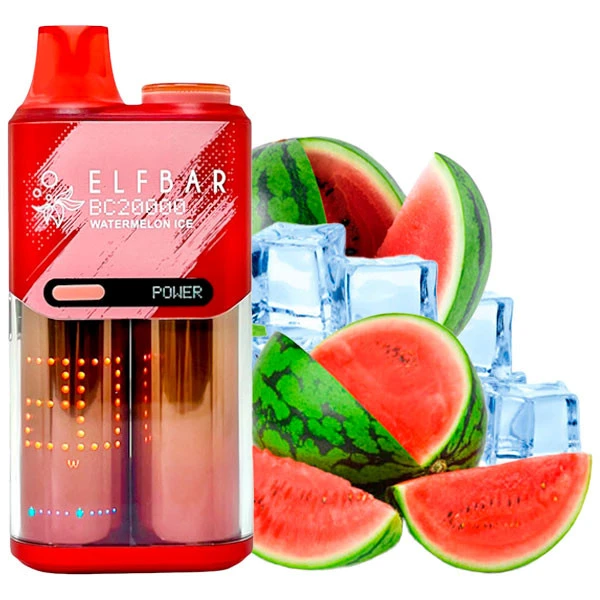 Одноразовая электронная сигарета Elf Bar BC Watermelon Ice (Арбуз Лед) (20000 Затяжек)